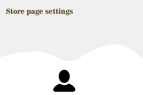 How does store page settings work ?