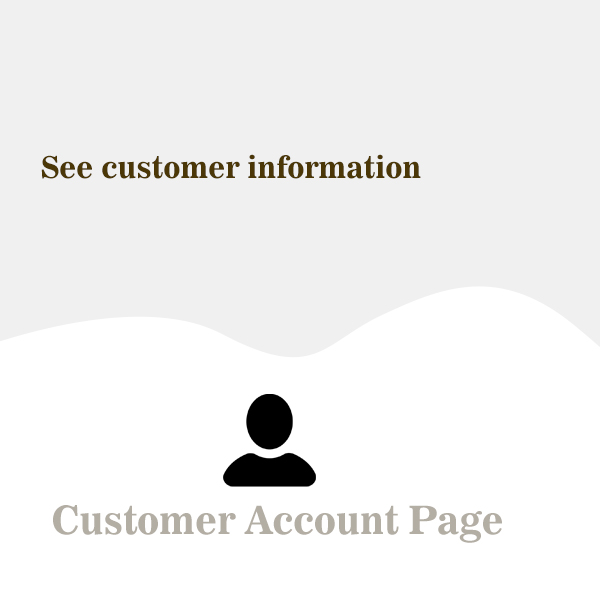 Where can I see my customer information?
