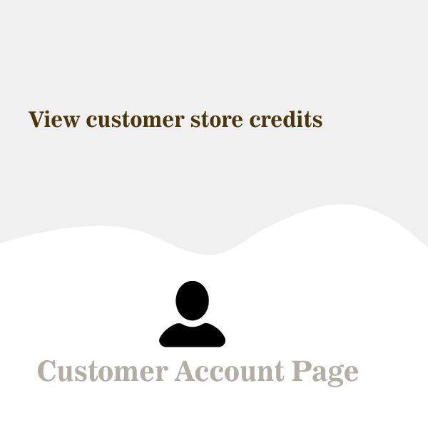 Where can I find a customer's store credits?